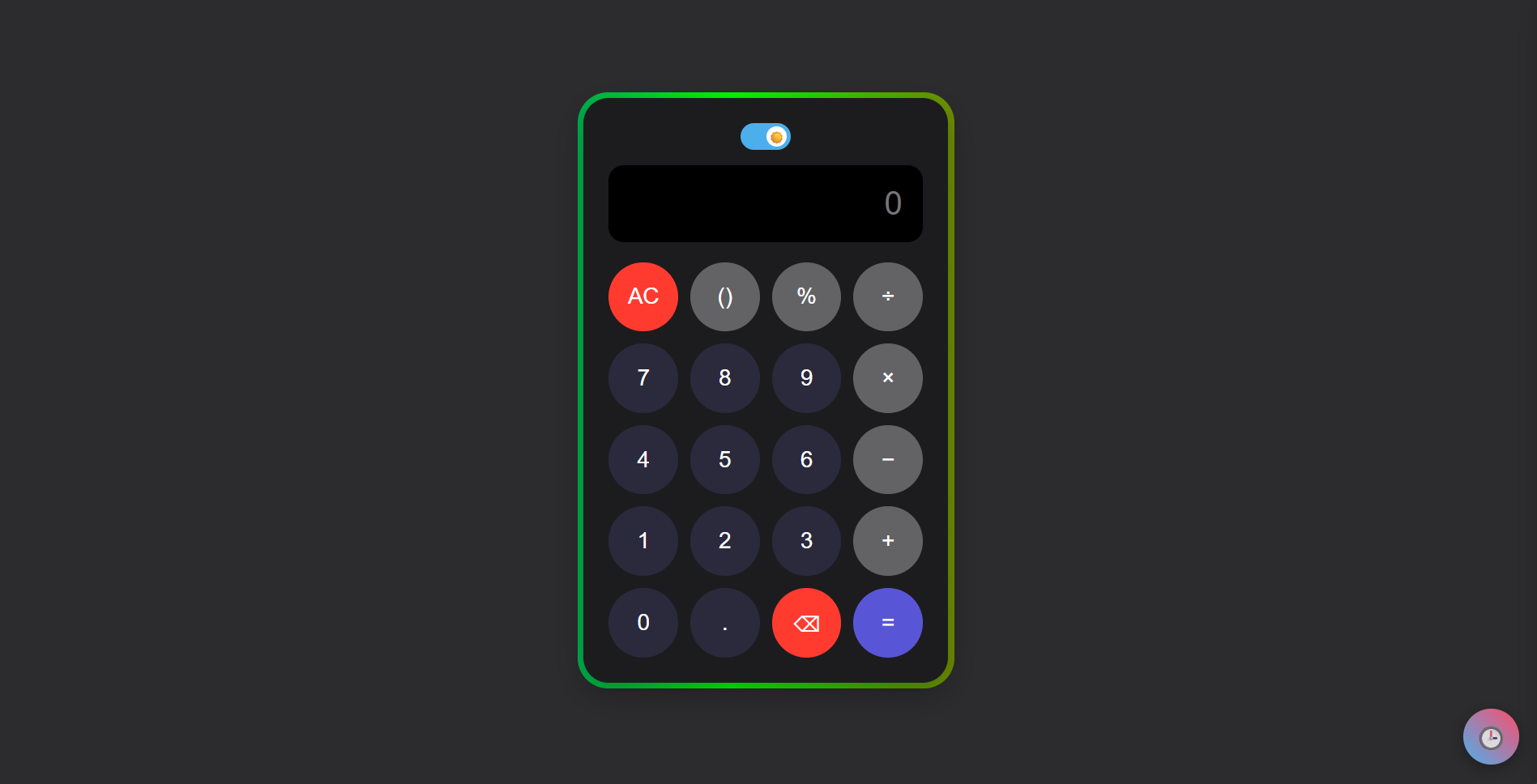 Calculator UI 2