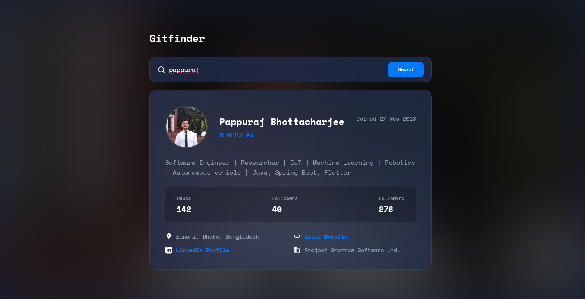 GitHub UI 2